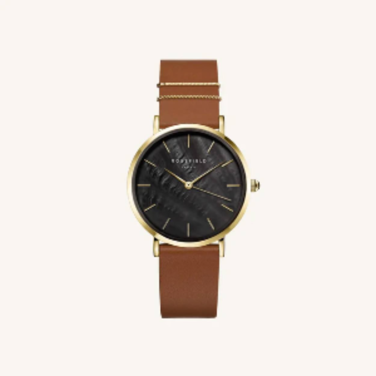 Rosefield WBCLG-W96 West Village Black Cognac