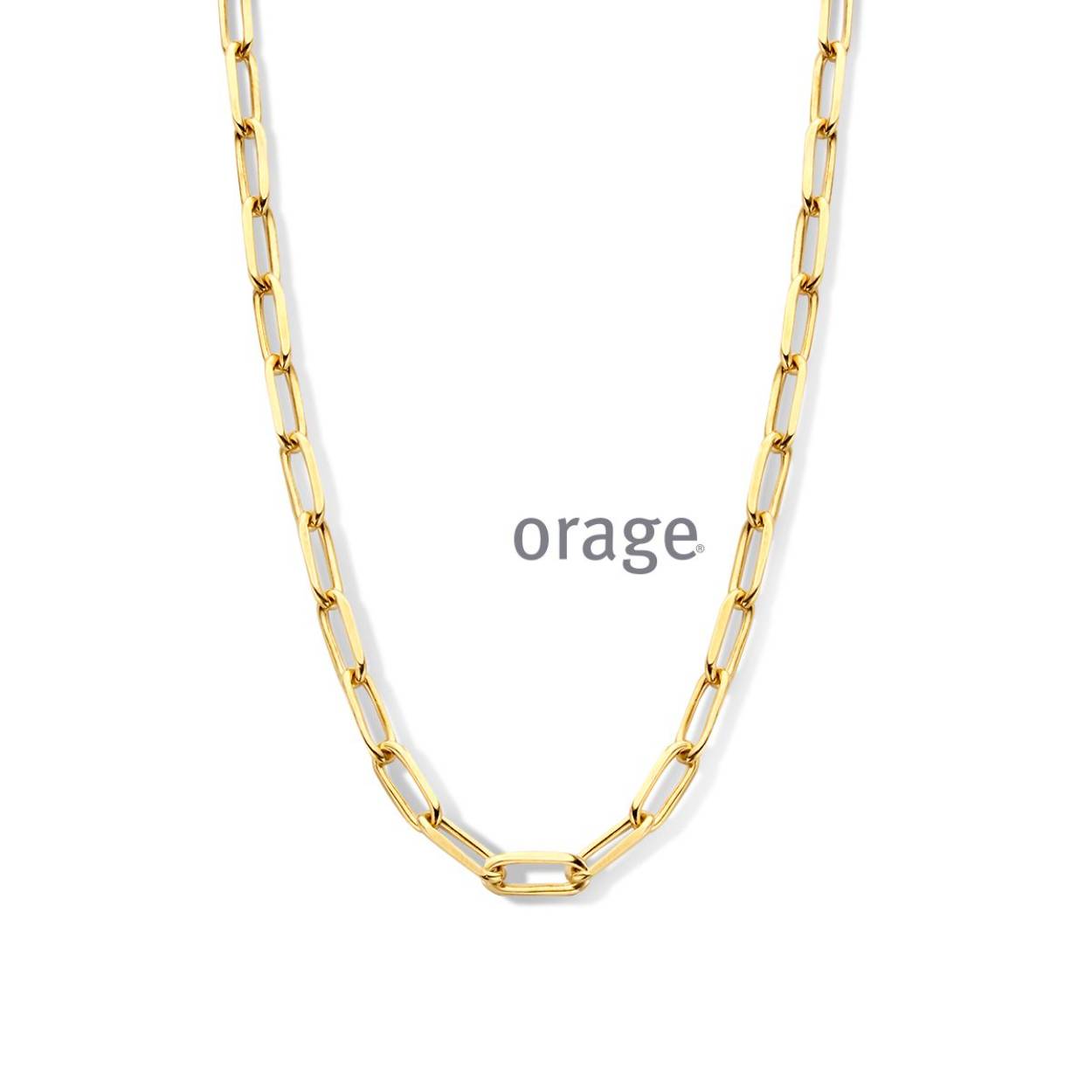 Orage collier verguld 42cm