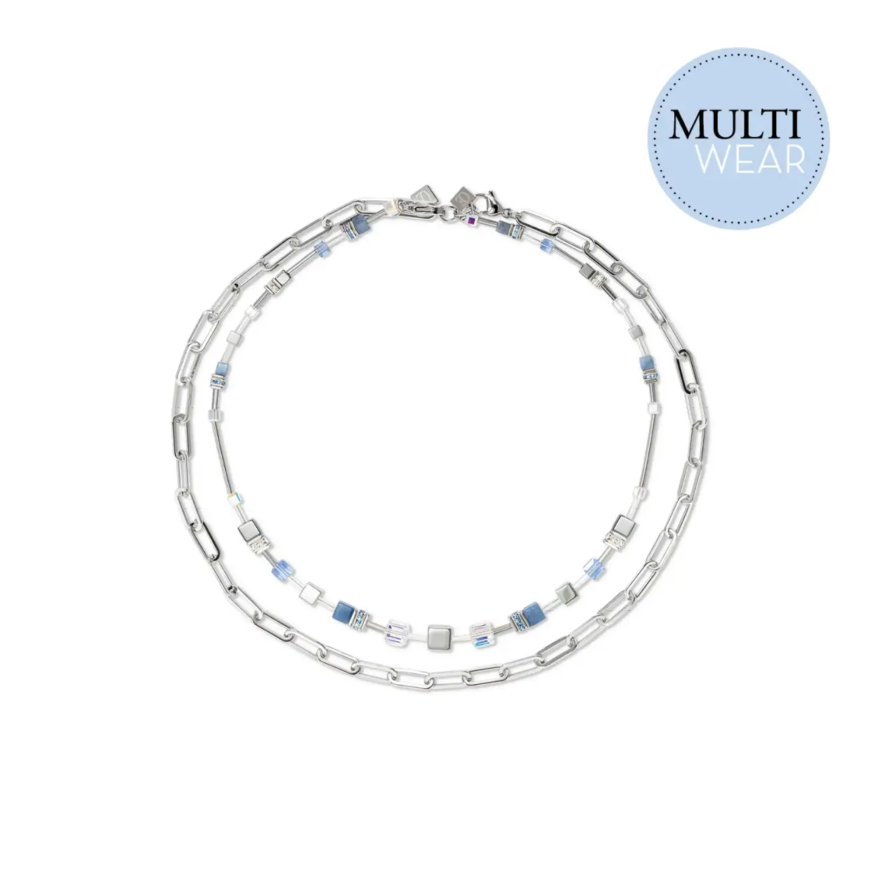 Dit is een collier van het merk Coeur de Lion gemaakt voor dames.