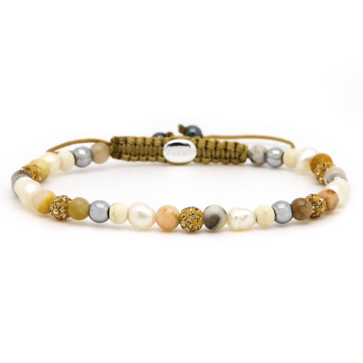 Karma armband, Spiral COSY XXS (gold crystal)
