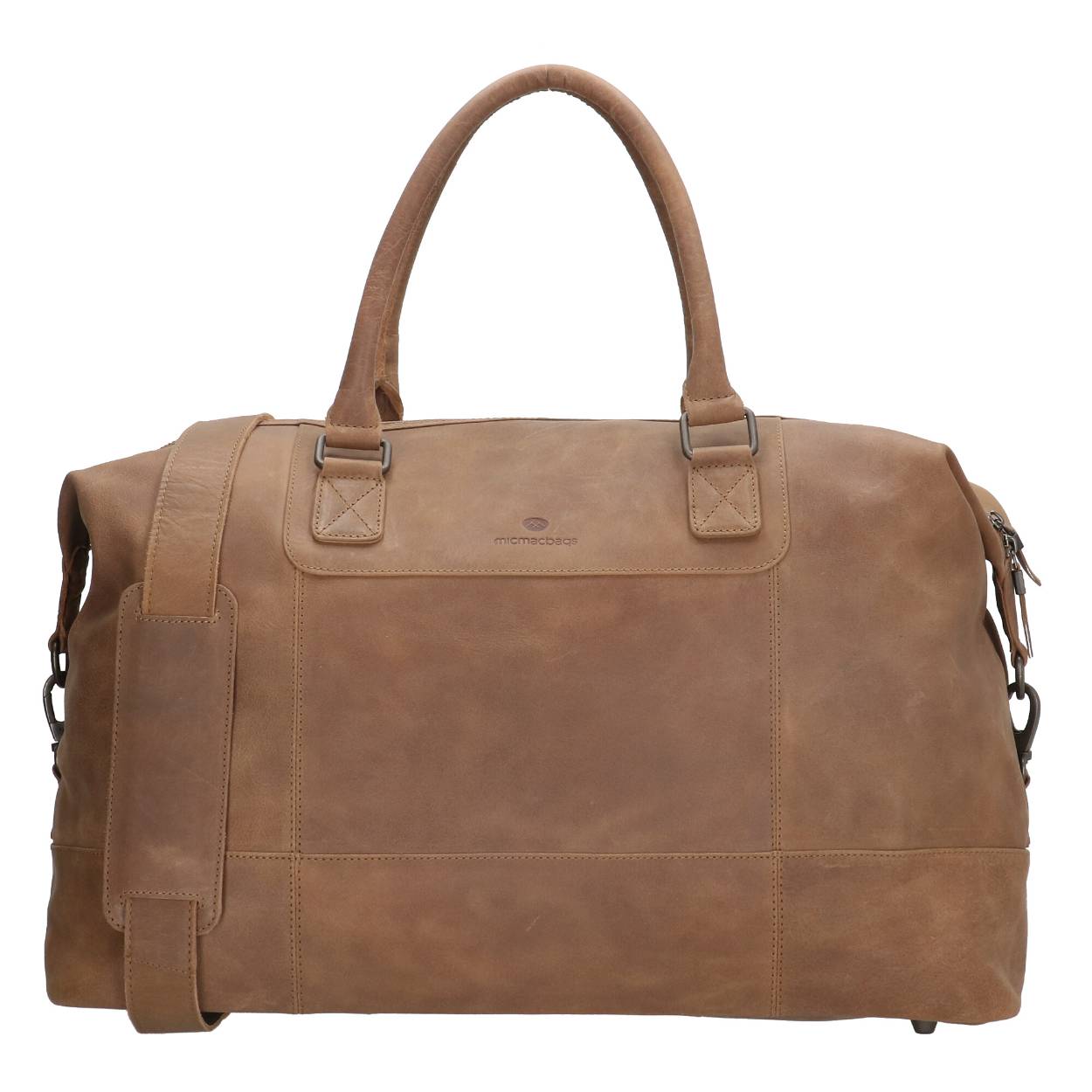 Deze reistas uit de Malmö collectie van Micmacbags is ideaal voor de liefhebber van een grote reistas! Al je spullen voor bijvoorbeeld een weekendje weg passen met gemak in het ruime hoofdvak van deze tas. In het hoofdvak bevinden zich twee insteekvakken, een ritsvak en een sleutelhaakje. De tas kan in de hand gedragen worden aan de twee handvaten, maar hij kan ook als schoudertas gedragen worden aan de afneembare schouderband. Wordt deze tas jouw favoriete reismaatje?

Micmacbags laat zich inspireren door verschillende landen en culturen. De Malmö collectie van Micmacbags is afgeleid van de Scandinavische levensstijl. De tassen uit deze collectie hebben natuurlijke tinten, een strak design en een functionele indeling. De tassen van Micmacbags worden gemaakt van echt leer, hebben daardoor een natuurlijke uitstraling en ze zijn gemaakt voor al jouw dagelijkse avonturen!

De eigenschappen van deze reistas zijn: 

Hoofdvak met ritssluiting
Ritsvak
Sleutelhaakje
Twee handvaten 
Afneembare schouderband 