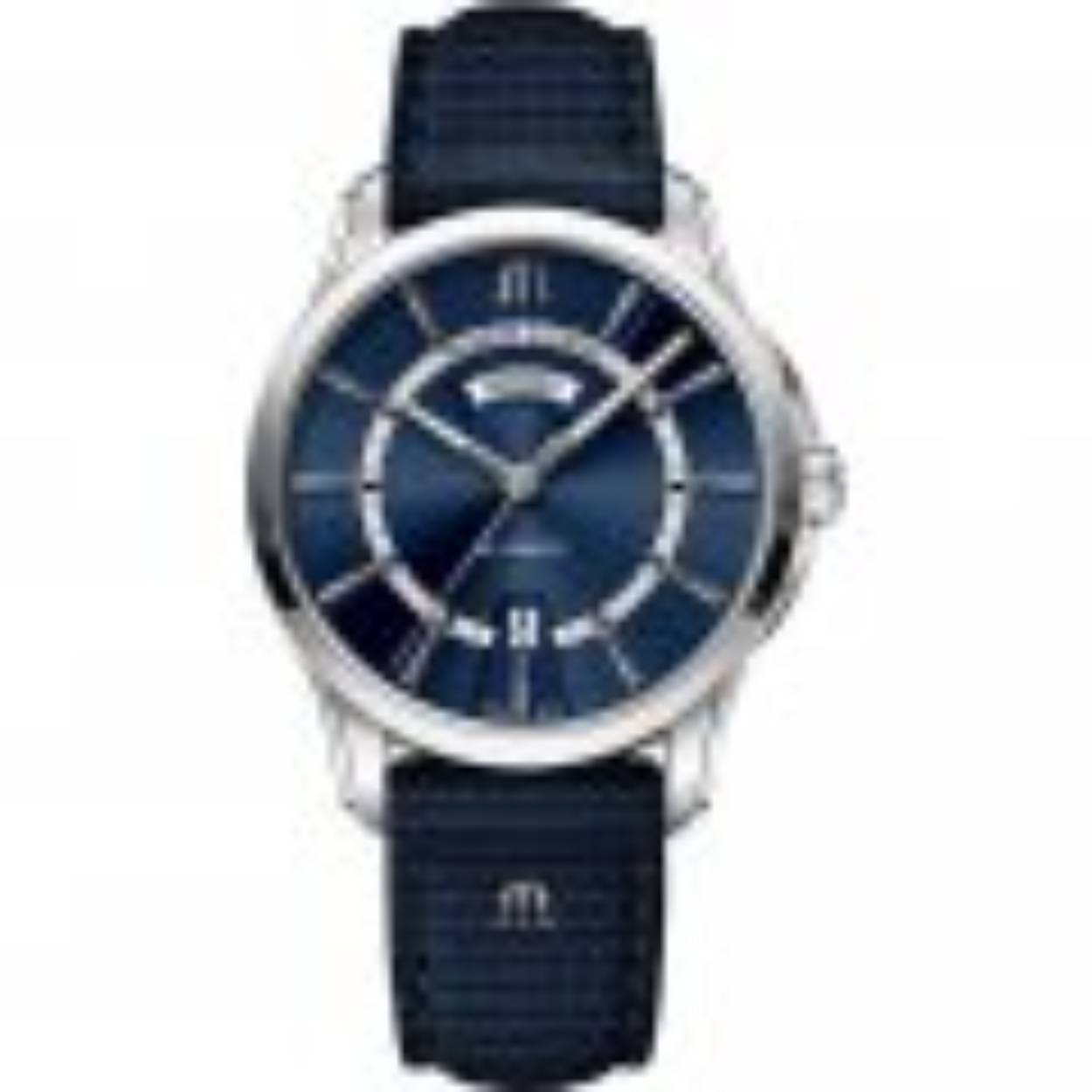 Dit is een herenhorloge van het merk Maurice Lacroix. Automaat met dag en datum aanduiding.
De specificaties zijn als volgt:
Kastmaat: 41 mm
Waterdichtheid: 10 ATM / 100 Meter / 330 Feet
Dit horloge heeft de volgende functies/eigenschappen:
Datumaanduiding
Dagaanduiding