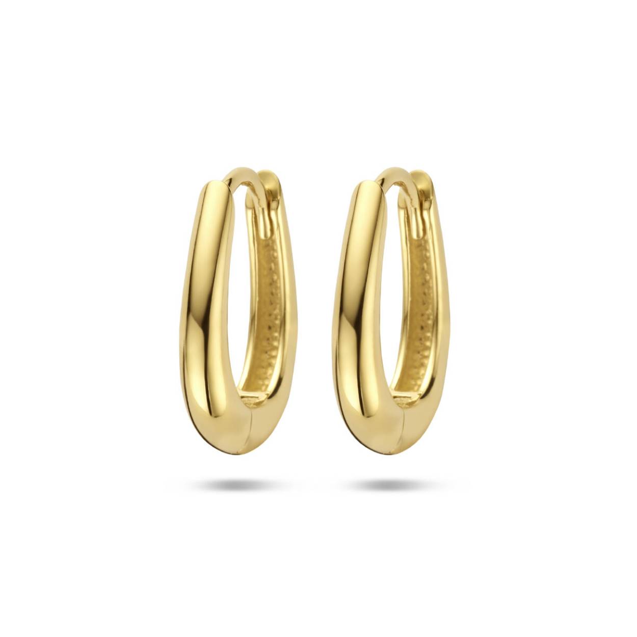 Huiscollectie - Geelgouden oorringen 15.5x3mm - 4025175