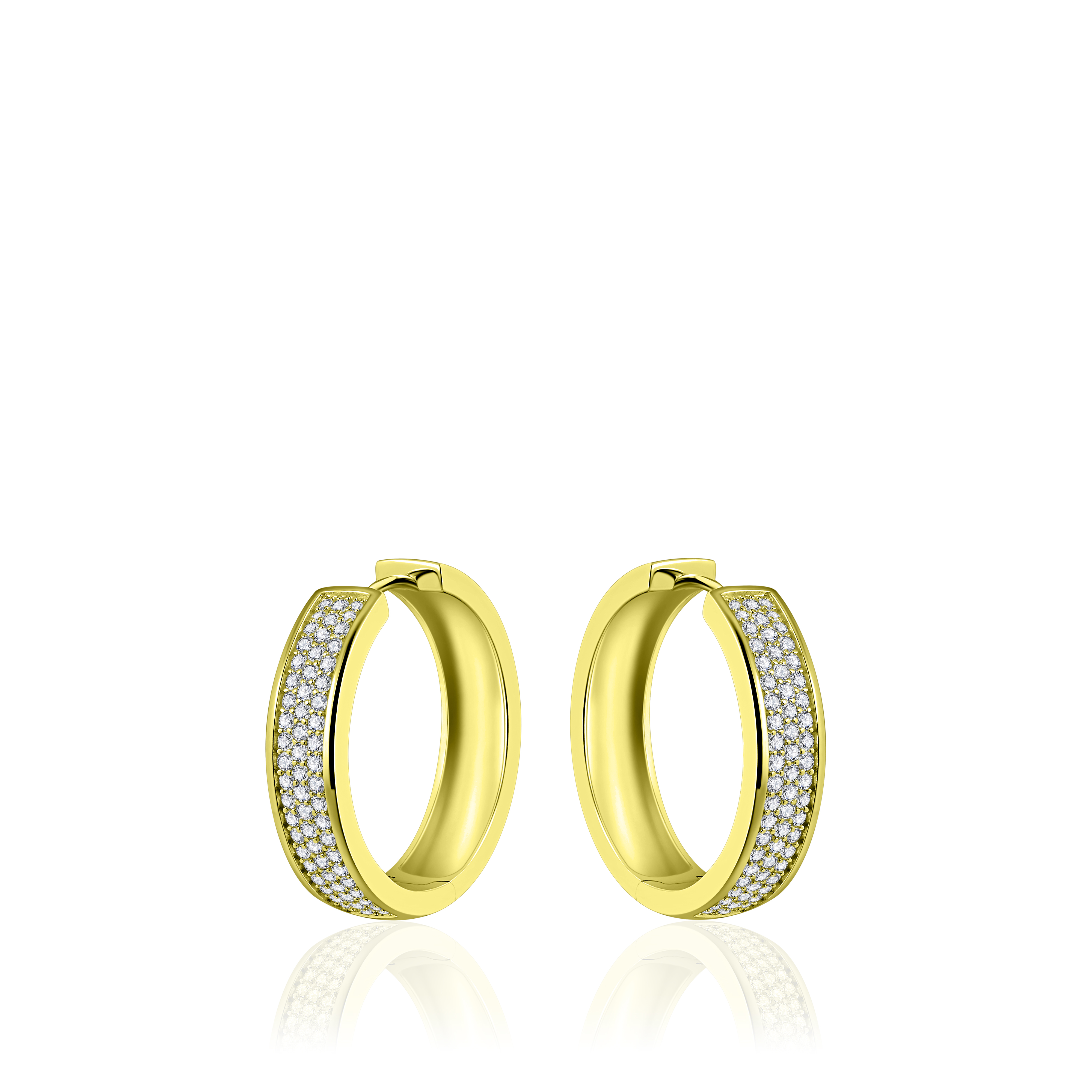 Gisser Jewels Zilver oorringen zilver KCD7/30Y