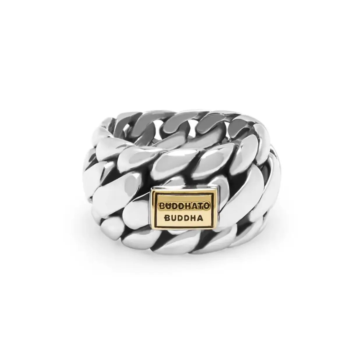Buddha to Buddha ring Ben Limited Edition Silver/Gold 846 maat 18 336/1750