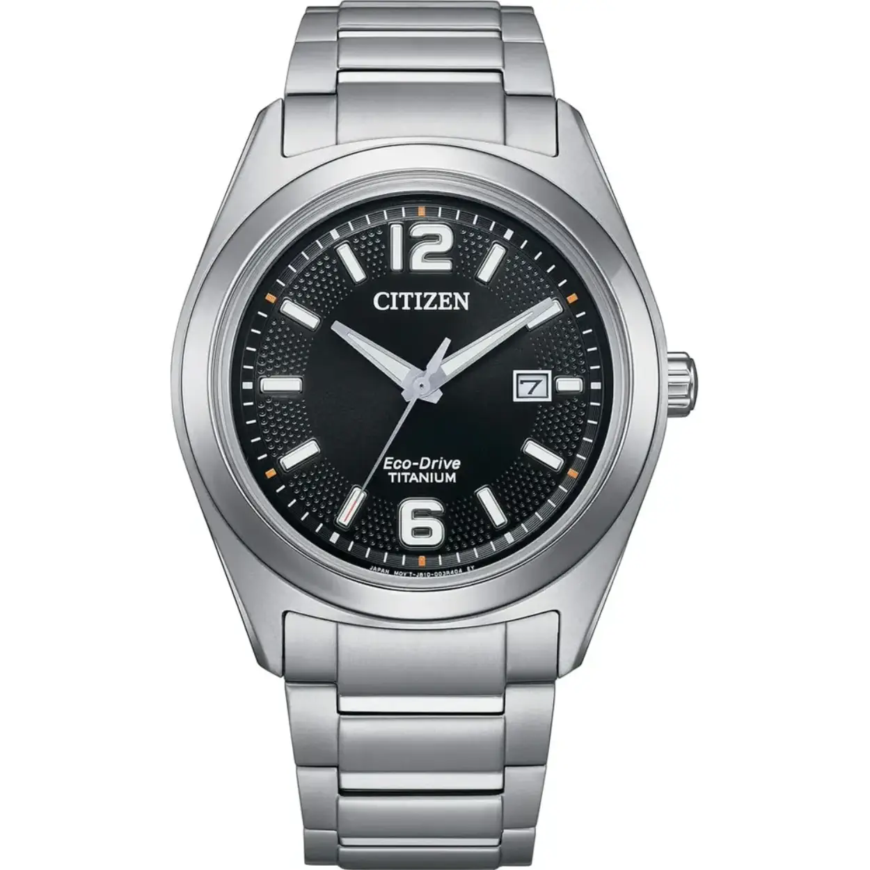 Citizen AW1641-81E herenhorloge. Een klassiek maar toch sportief horloge met een kast en band van TI+IP Super Titanium en een zwarte wijzerplaat.
Dit Citizen horloge is voorzien van Eco-drive techniek, waardoor u nooit meer een nieuwe batterij hoeft in te zetten. De accu in het horloge wordt opgeladen door lichtinval op de wijzerplaat. Het horloge heeft een datum aanduiding, mineraal glas en is waterdicht tot 5 atm.

Citizen Eco-Drive TI+IP Super Titanium horloges
TI+IP Super Titanium is de nieuwste generatie Titanium, dat door een gering gewicht en buitengewone bestendigeid reeds in vele sectoren wordt benut.
Gezien de naam, wordt Titanium ook wel "Metal of the Gods" genoemd. Dankzij de speciale IP oppervlaktebehandeling zijn de titanium horloges van Citizen met 1000 - 1200 Vickers vijf maal harder dan het pure titanium.