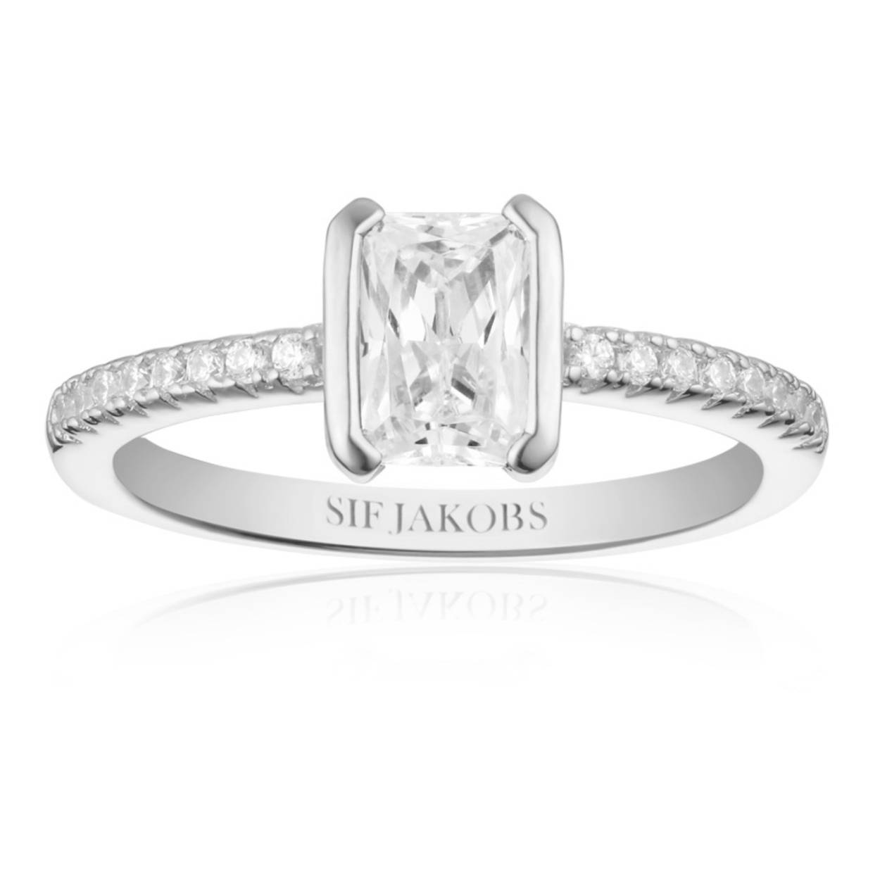 SIF Jacobs zilveren ring maat 54.