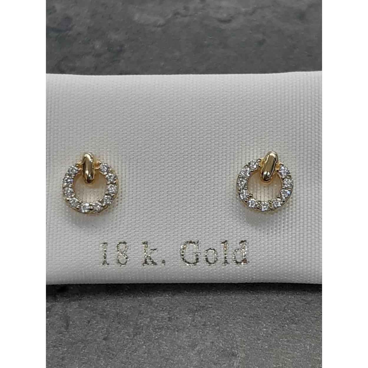 mooi oorknopjes 18k