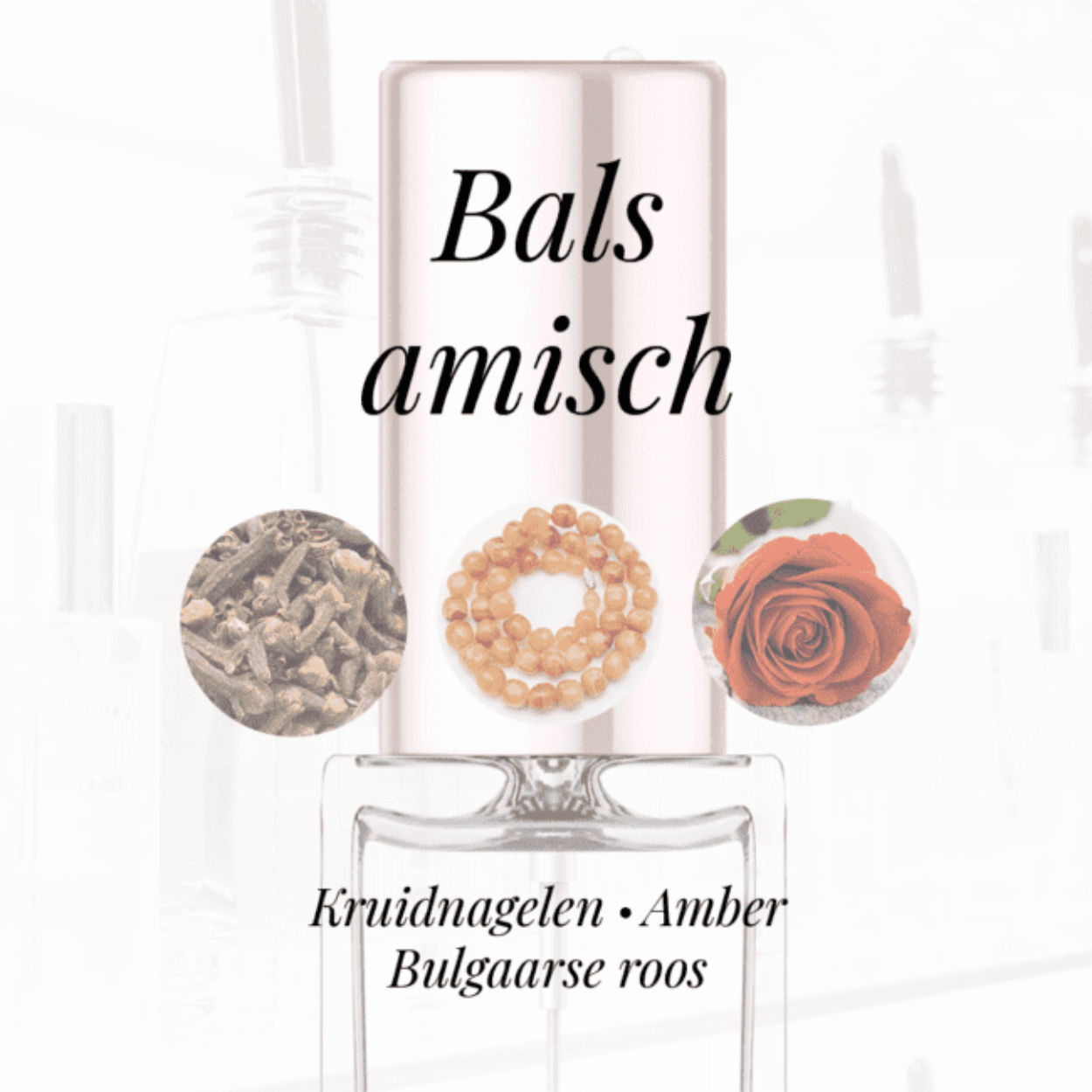 Eigenschappen
Geur: Balsemachtig
Waarneembare geuren: Amber, Bulgaarse roos, Kruidnagelen
Sillage: Enorm
Seizoen: Herfst/Winter
Eigenschap: Uniek
Stijl: Klassiek
Geurgroep: Oriëntaals Kruidige
Hoofdakkoorden: Balsemachtig, Amber, Warm kruidig, Zoet, Poederig
Top noten: Koriander, Mandarijn, Perzik, Jasmijn en Bulgaarse Roos
Midden noten: Mimosa, Kruidnagels, Oranjebloesem, Klaver en Roos
Basis noten: Labdanum, Amber, Sandelhout, Tonkaboon, Opoponax, Civet en Vanille