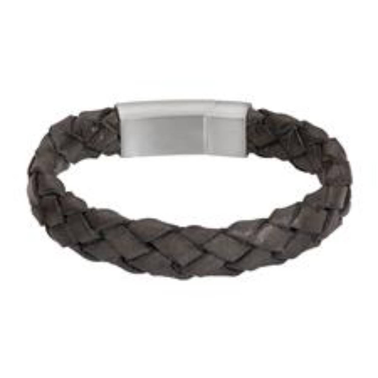 De iXXXi MEN armband Evan is een handgemaakte leren armband. De bracelet bestaat uit twee rijen van smalle, blauw- antractietkleurige leren banden die door middel van een soort 'gevouwen' design in elkaar gevlochten zitten. Armband Evan is voorzien van een langwerpige, mat zilverkleurige sluiting gemaakt van stainless steel. De iXXXi heren armband Evan is verkrijgbaar in de maten 19, 20 en 21. Mix en match met verschillende armbanden uit de iXXXi MEN collectie en maak zo jouw look compleet!