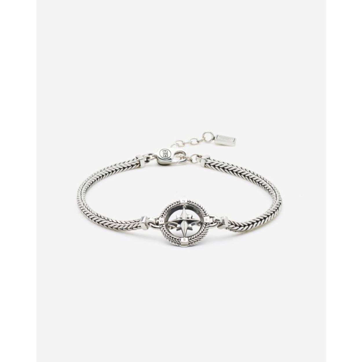 Barbara Mini Kompas Armband Zilver