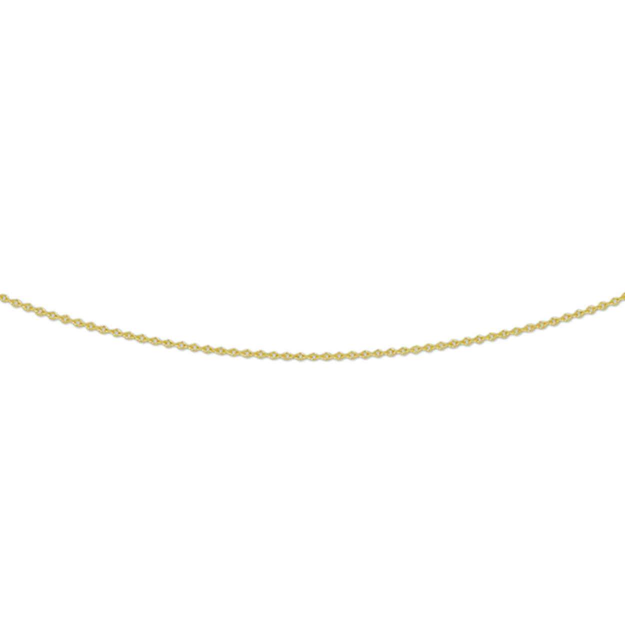 Geelgouden collier met anker schakel.
materiaal: goud (geelgoud)
schakeltype: anker
circa metaalgewicht (g): 1.09
lengte zonder extensie (cm): 50
breedte (mm): 0.8
