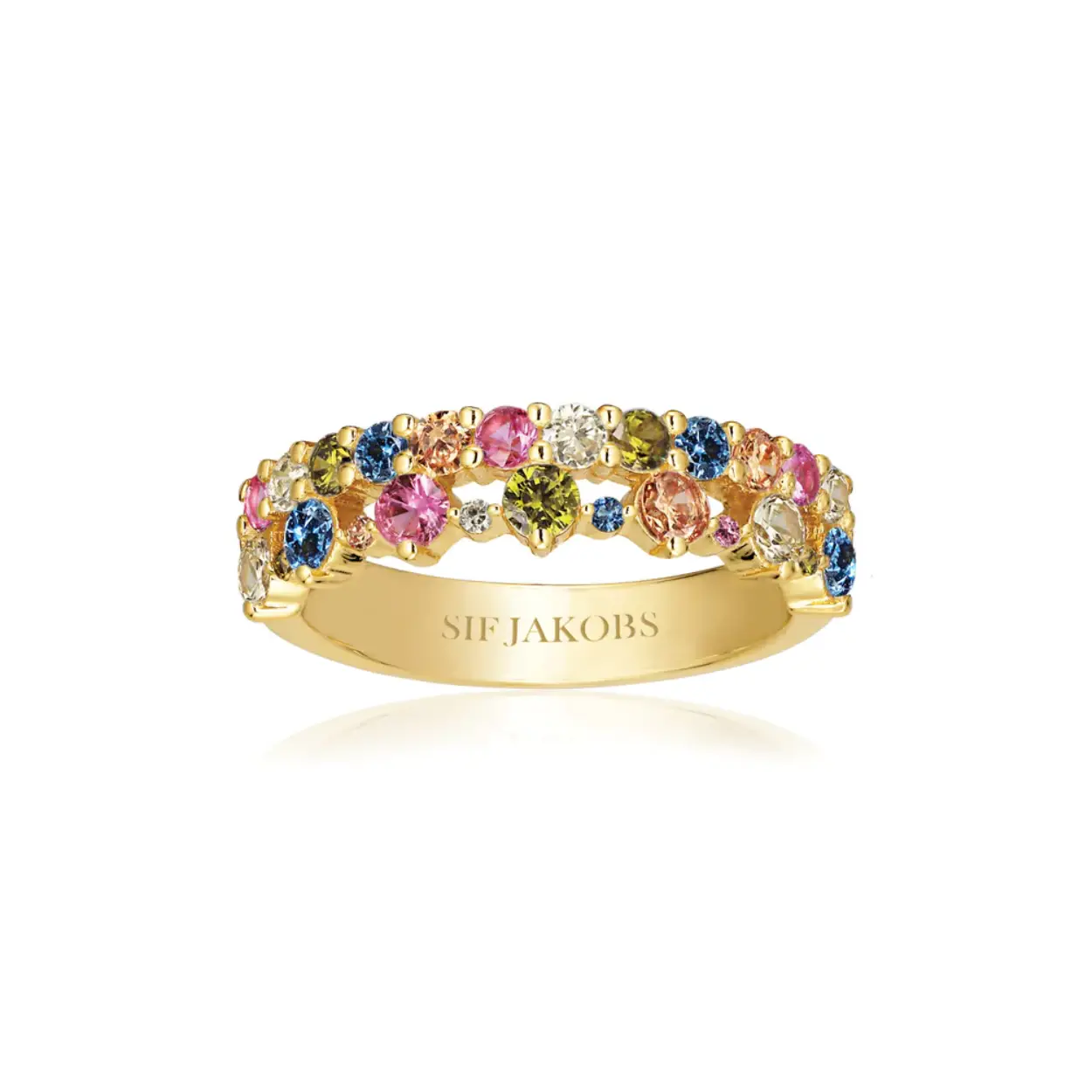 Dit is een ring van het merk Sif Jakobs gemaakt voor dames.
De specificaties zijn als volgt:
Ringmaat: 56
