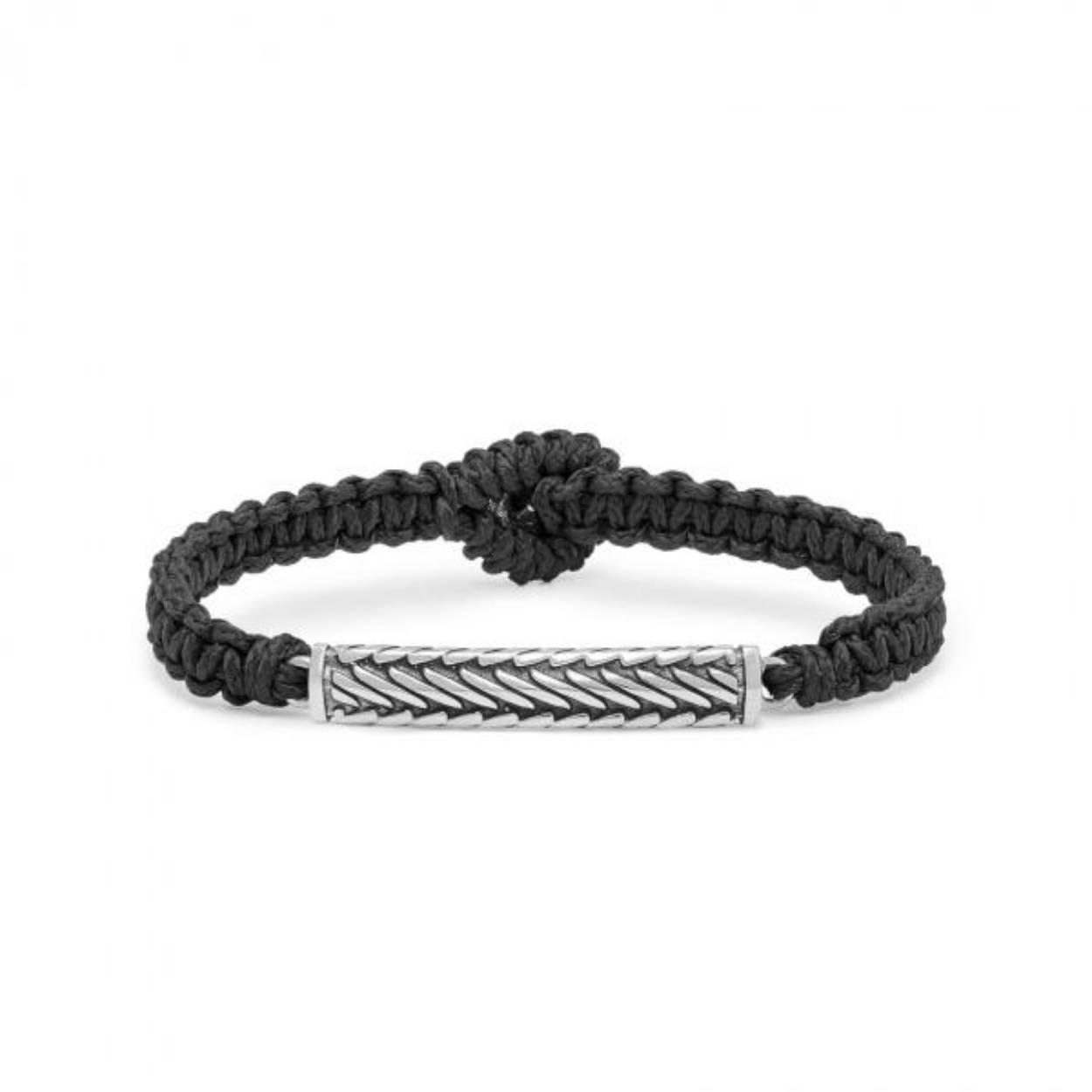 Silk armband | Paracord | 688BLK22