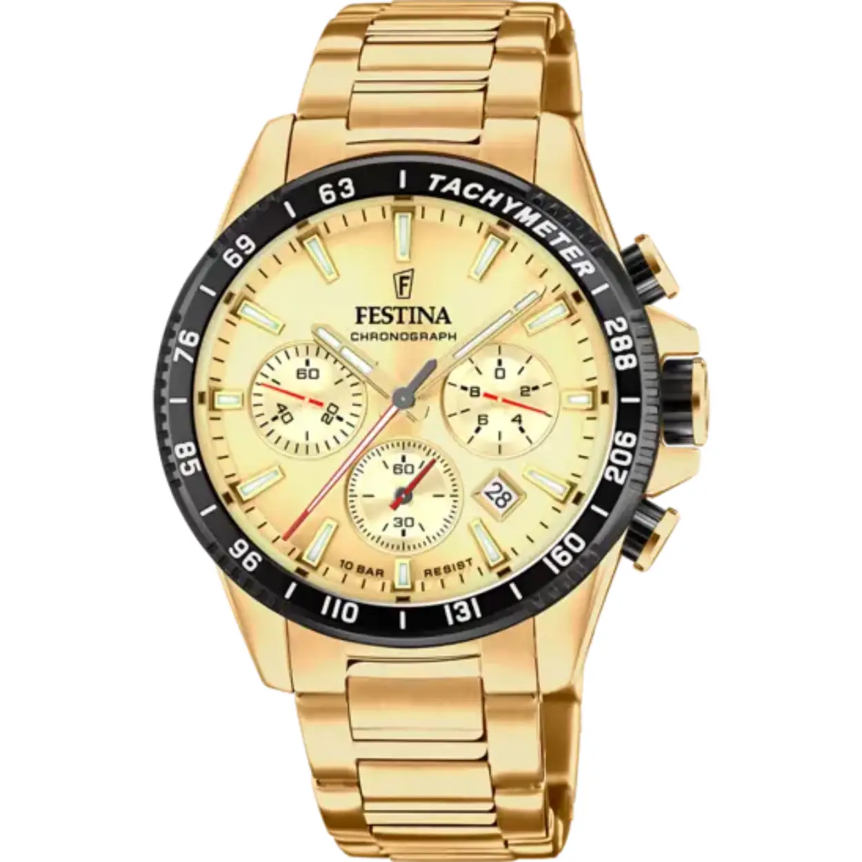 De Festina F20634/6 herenhorloge is een waar kunstwerk. Met zijn 316L roestvrijstalen kast en mineraalglas is dit horloge synoniem voor kwaliteit en duurzaamheid. Bovendien geeft de 316L roestvrijstalen band het een vleugje elegantie en verfijning, waardoor het perfect is voor elke gelegenheid.

Festina horloges staan bekend om de perfecte mix van elegantie en functionaliteit. Elk Festina horloge is op zichzelf een meesterwerk, met onderscheidende ontwerpen en constante technologische innovatie. Bovendien is de prijs-kwaliteitverhouding van Festina horloges uitstekend, waardoor ze een ideale keuze zijn voor degenen die op zoek zijn naar een hoogwaardig horloge tegen een betaalbare prijs. Kortom, de Festina F20634/6 is een perfecte keuze voor elke man die op zoek is naar een elegant en functioneel horloge dat een leven lang meegaat.