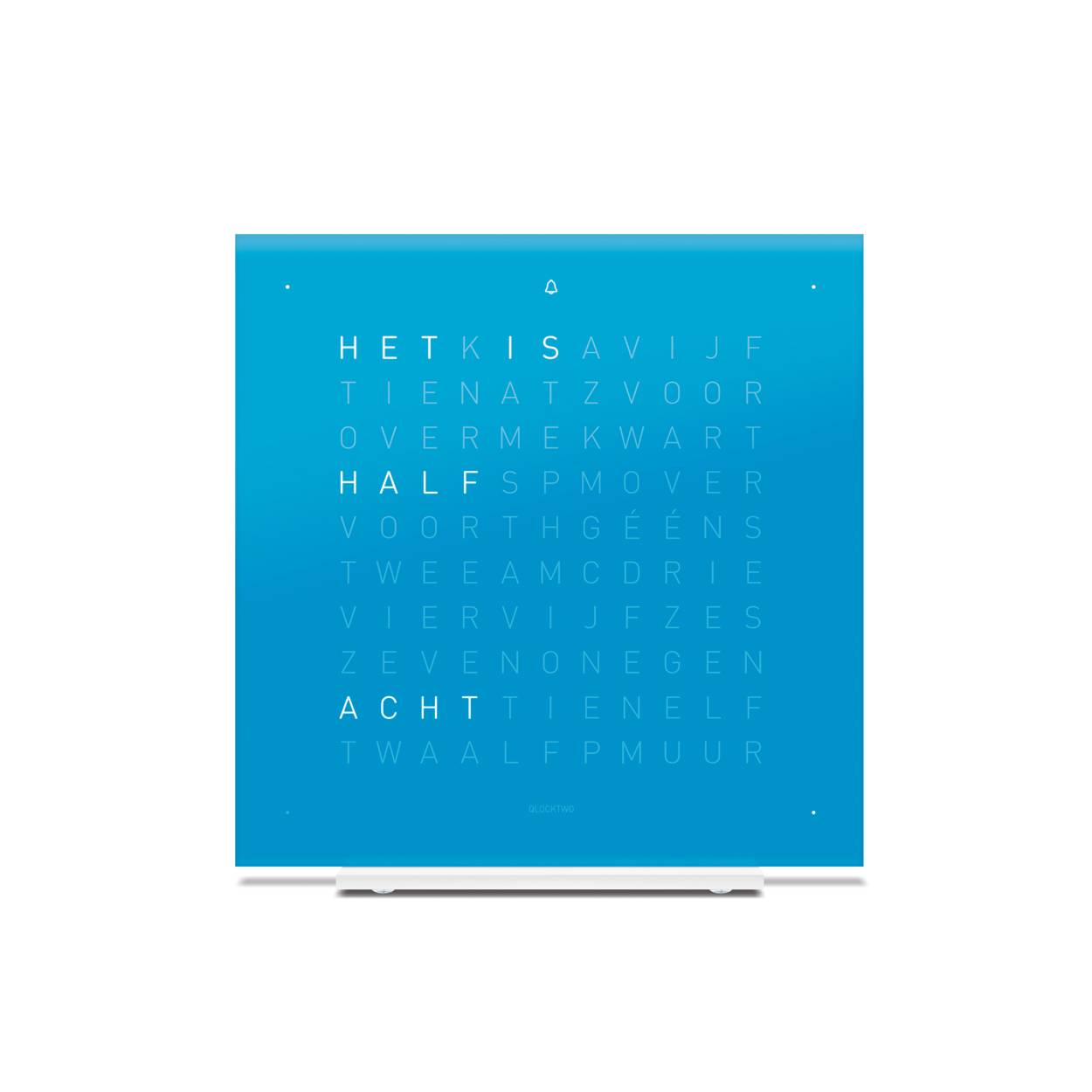 QlockTwo Touch Blue Candy