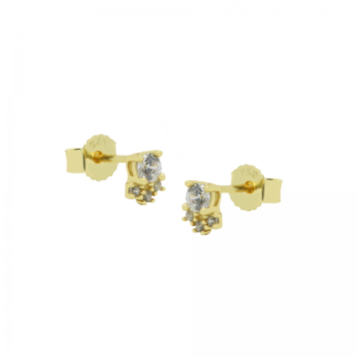 Karma Zirconia Symbols Queen Goldplated