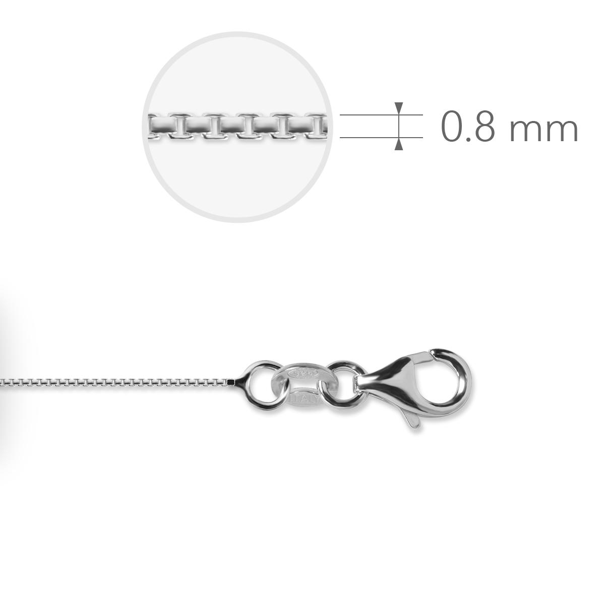 Gisser Jewels Zilver collier zilver VN15