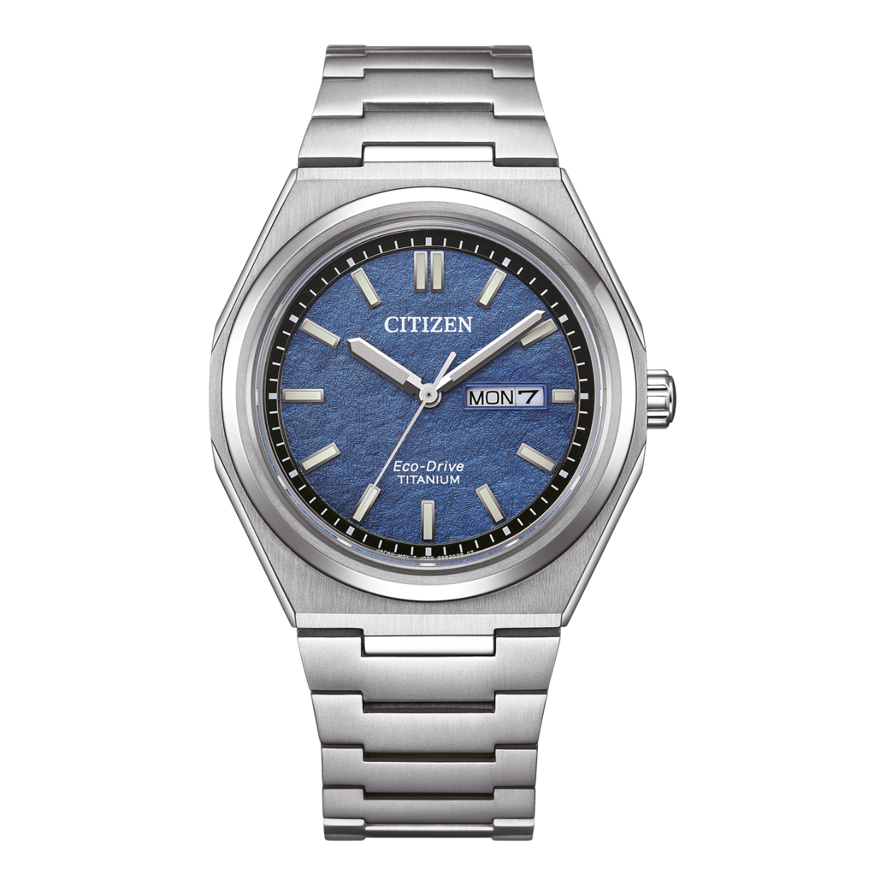 Citizen AW0130-85L Horloge - Titanium - Zilverkleurig - Ø 40 mm