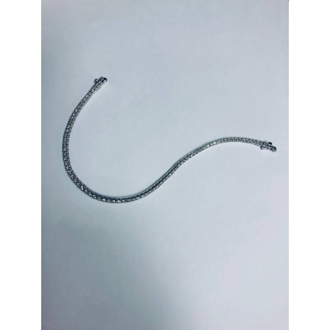 1.00ct witgouden tennisarmband H/si