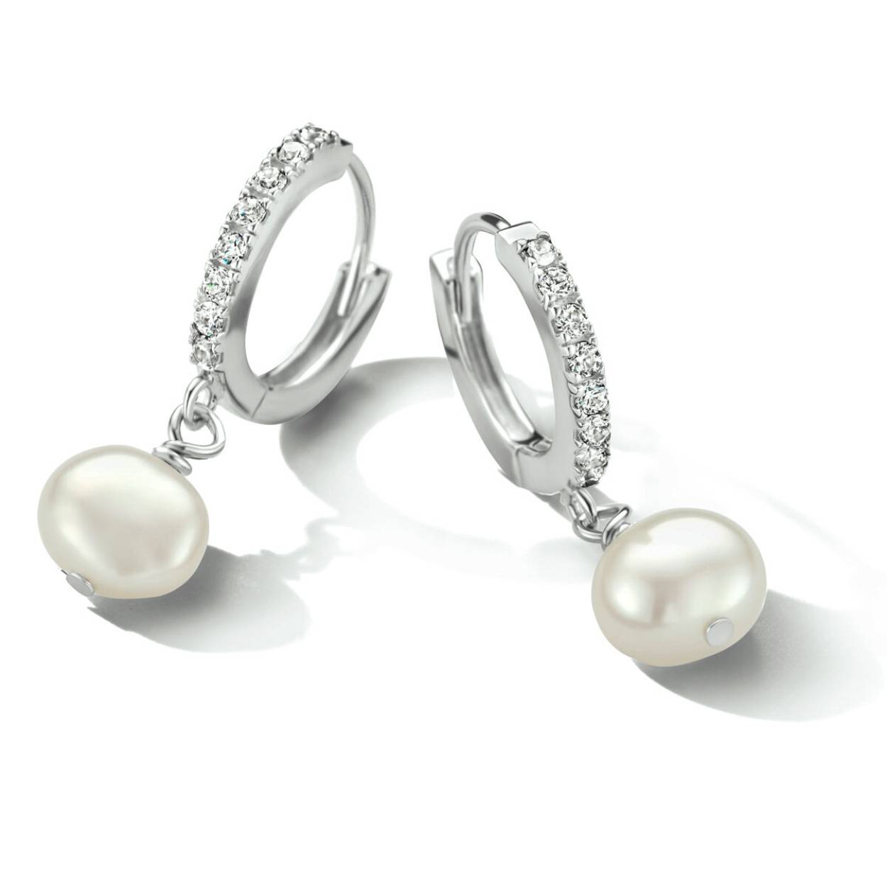 Oorsieraden met zoetwaterparel