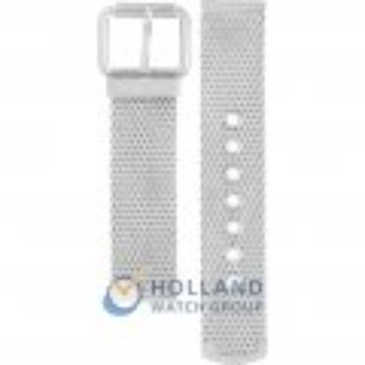 Dit Emporio Armani horlogebandje is gemaakt van metaal en wordt aan het horloge bevestigd door middel van pushpins. De band heeft een breedte van 20.0 mm en wordt gesloten door middel van een Milanese- of Glijsluiting. De band heeft een rechte aanzet wat betekent dat deze band geschikt is voor alle Emporio Armani horloges met een rechte aanzet.

Originele band voor:
Emporio Armani AR1811 Luigi horloge
Emporio Armani AR1812 Luigi Large horloge