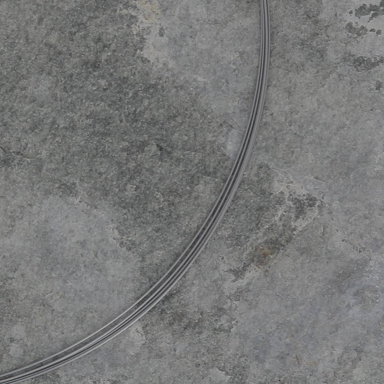 Sanjoya stalen 5 rijig collier 