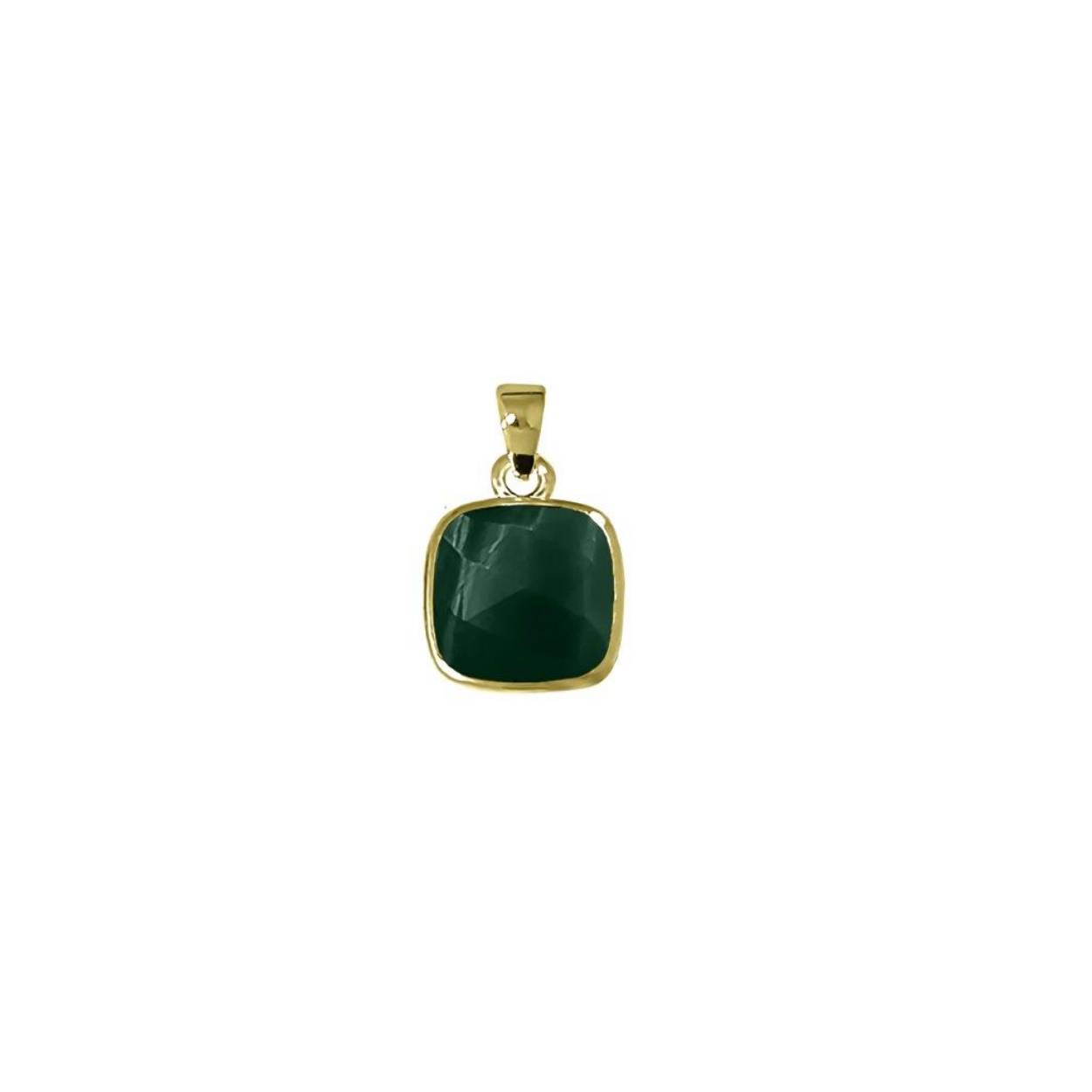 MY iMenso ODM "Blocco Malachite" pendant(925/1Mgold-plated)