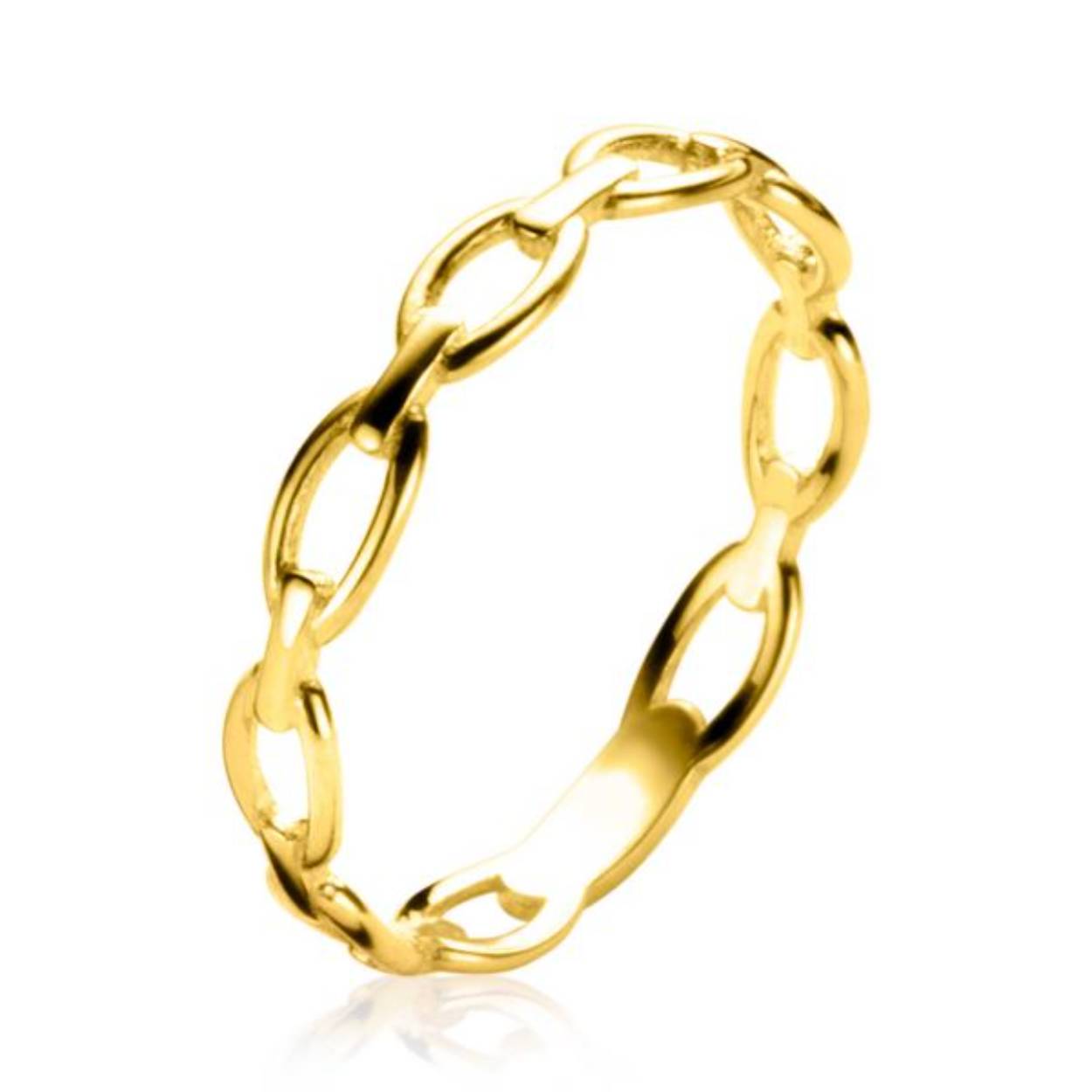 Zinzi gold 14 krt gouden ring 