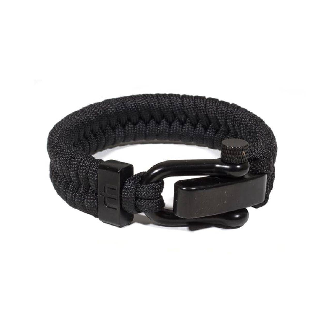 Deze Armband van het merk MUSTHEF heeft de kleur ZWART. MUSTHEF REBEL BLACK