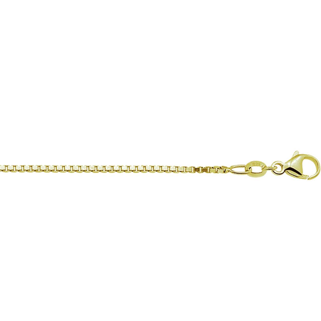 Doublé collier met venetiaanse schakel. 
