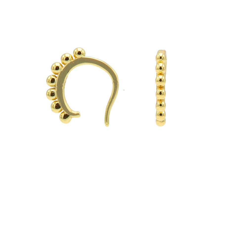 Earcuff Gold plated zilver van Karma prijs per stuk