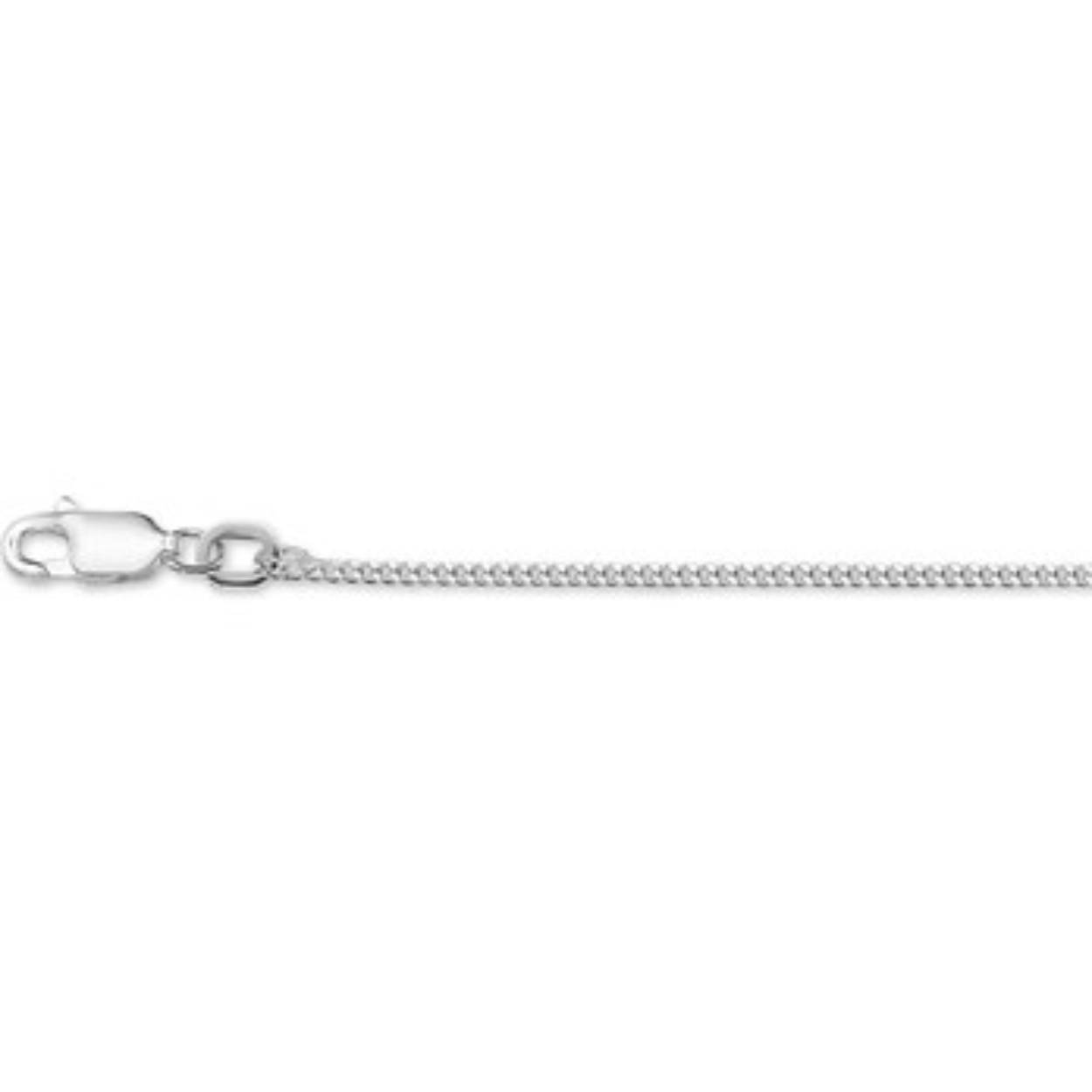 Zilveren lengtecollier - Gourmet - 1.4 mm 80