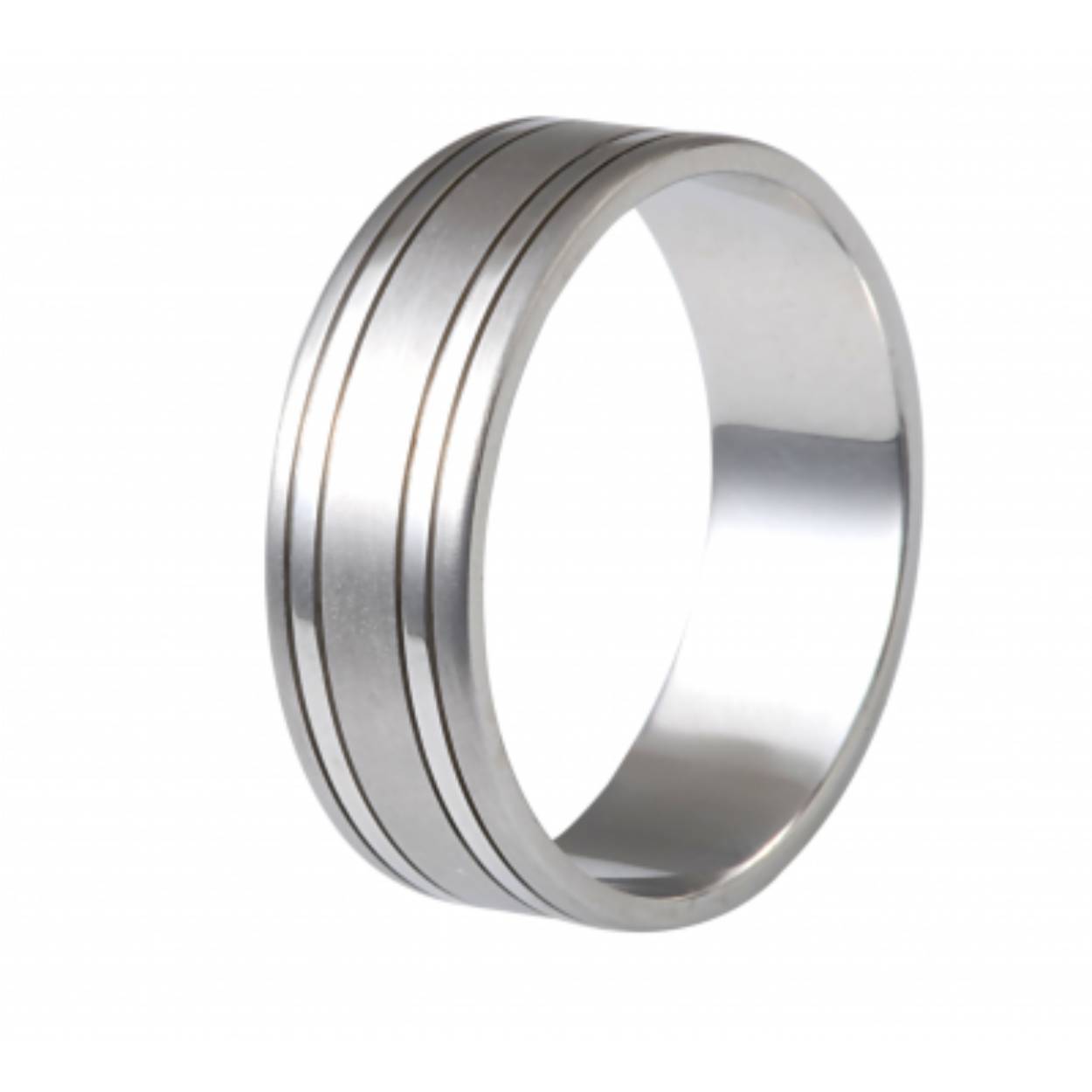 585 witgouden trouwringen mat/glimmend. Damesring 5 mm zonder diamant, herenring 7 mm breed
Prijs is op aanvraag