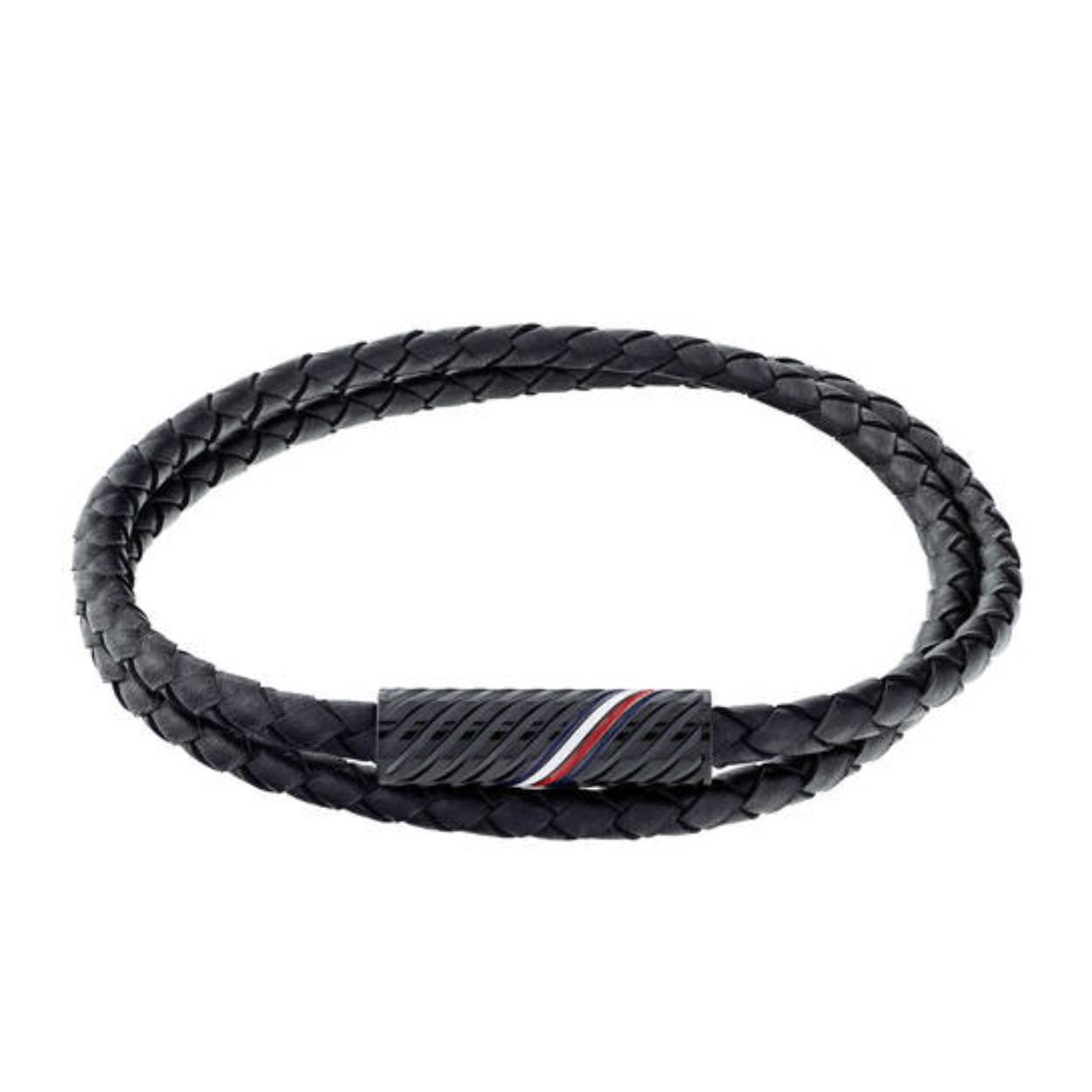 Tommy Hilfiger Jewels TJ2790469 Armband Heren Bruin 19cm
Een stoere toevoeging aan je sieradencollectie: de TJ2790469 van Tommy Hilfiger! De herenarmband is gemaakt van zwart leer met in het midden een stalen tussenstuk met hierop de Tommy Hilfiger kleuren. De armband heeft een magnetische verstelbare sluiting en een totale lengte van 19cm.

Het merk:
Tommy Hilfiger is wereldwijd één van de grootste designer lifestyle merken en is internationaal bekend om haar classic American cool stijl. De sieraden zijn voor dames en heren met een eigen stijl, die niet bang zijn om dit aan de wereld te laten zien.

Specificaties:
- Artikelnr: TJ2790469
- Zwarte armband
- Materiaal: Leer
- Lengte: 19cm
- Heren sieraad