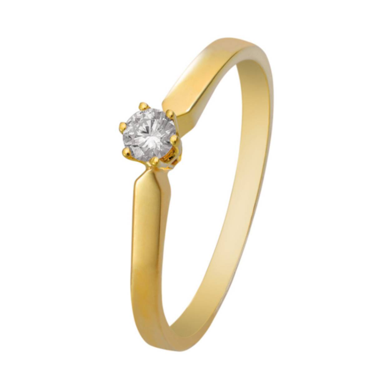 De Geelgouden Eclat Ring R16. Deze gouden ring straalt elegantie en stijl uit. Perfect om dagelijks te dragen of bij speciale gelegenheden als statement stuk. Combineer met andere gouden accessoires voor een luxe uitstraling. Ideaal voor elke moderne sieradenliefhebber. we hebben de ring in maat 55.