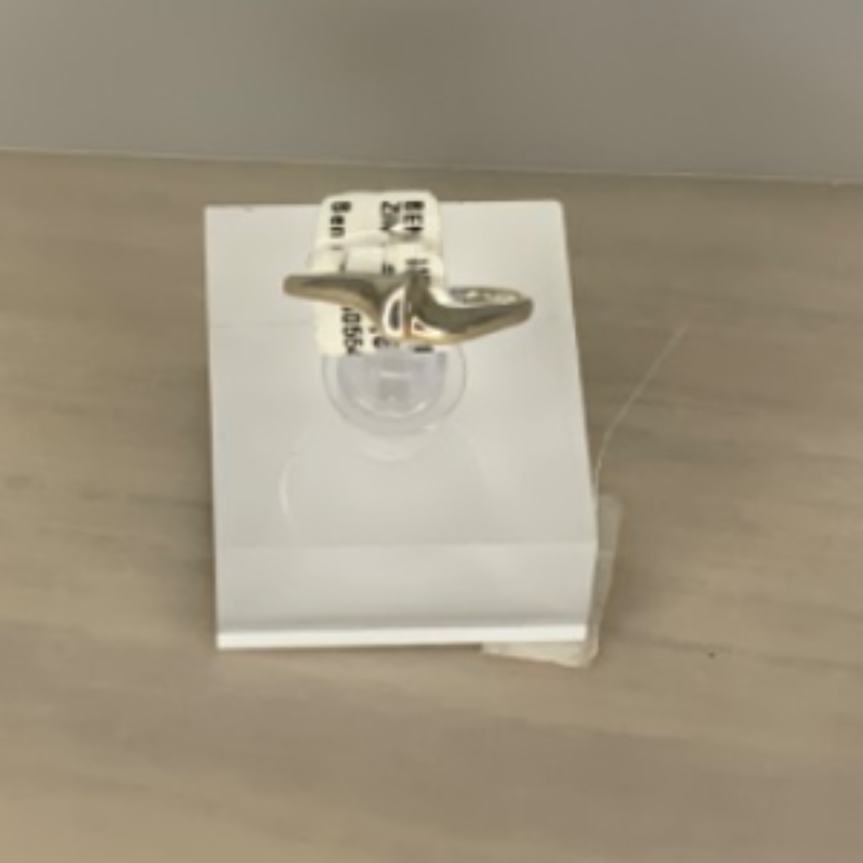 Zilveren ring maat 17