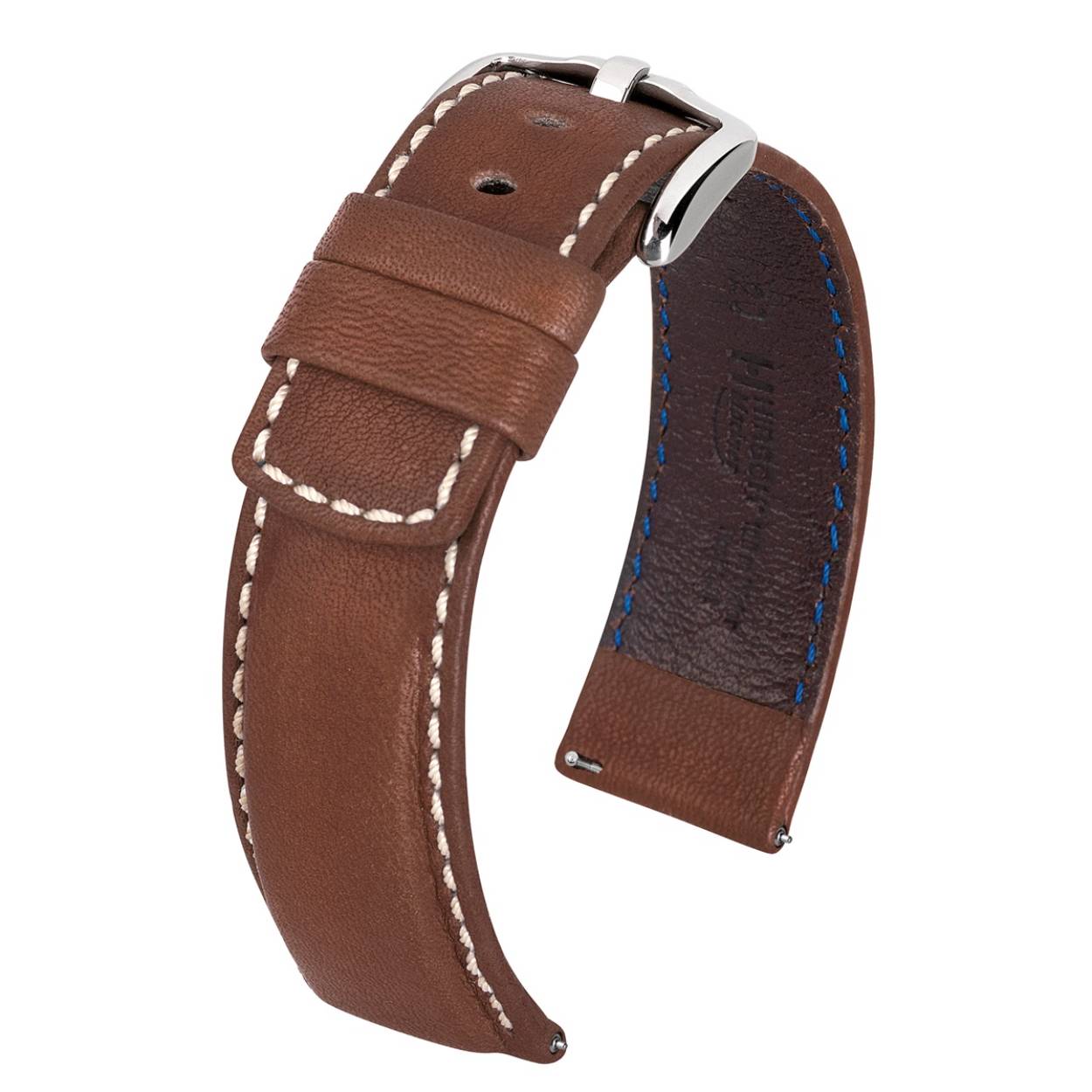 HIRSCH MARINER L BROWN CALF 24/22MM