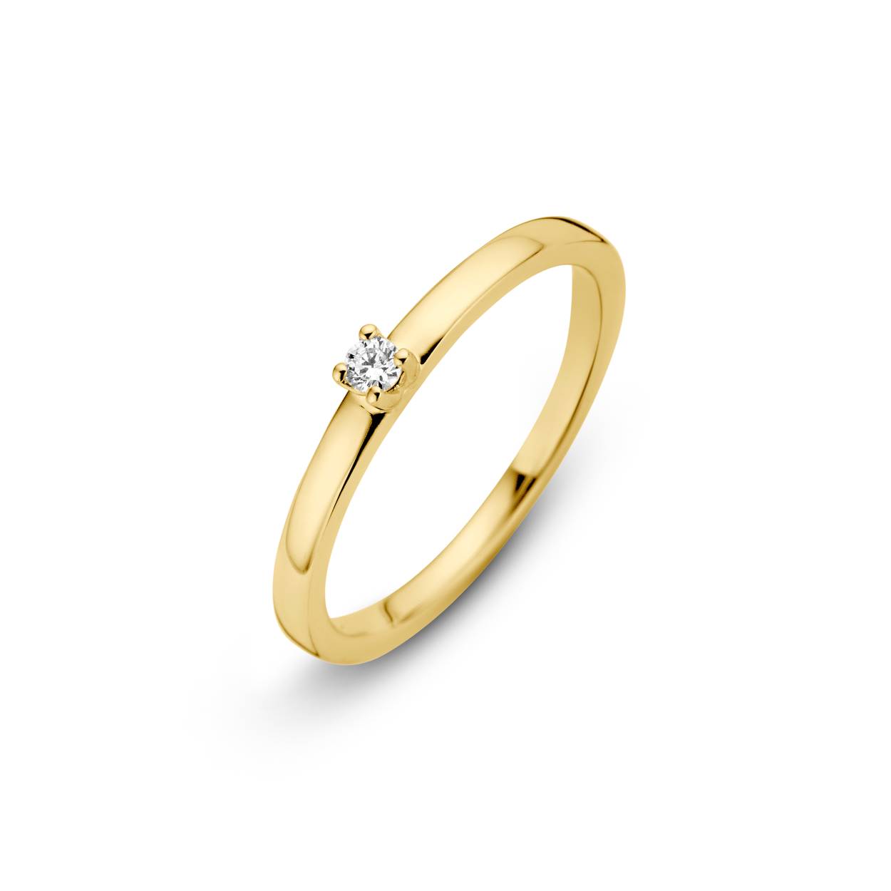 Briljant Venice Ring 14krt goud 0.05crt H/Si 607229901-17 Mt. 17