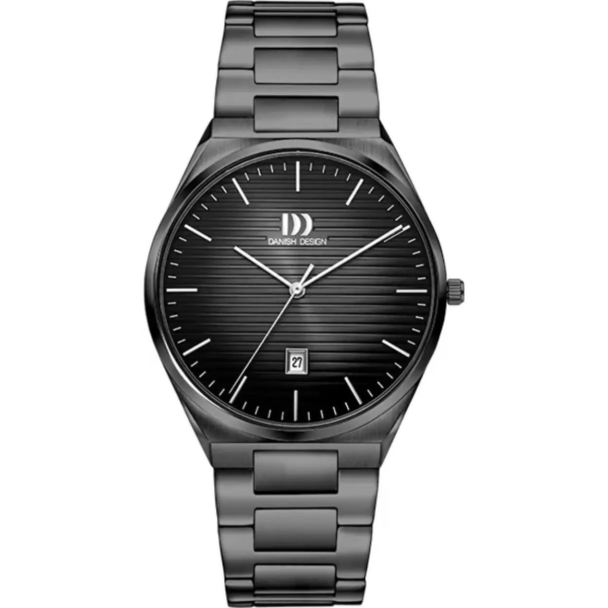 Dit is een horloge van het merk Danish Design gemaakt voor heren.
De specificaties zijn als volgt:
Kastmaat: 39,5 mm
Bandlengte: 180
Bandbreedte: 22
Waterdichtheid: 5 ATM / 50 Meter / 165 Feet
Dit horloge heeft de volgende functies/eigenschappen:
Datumaanduiding