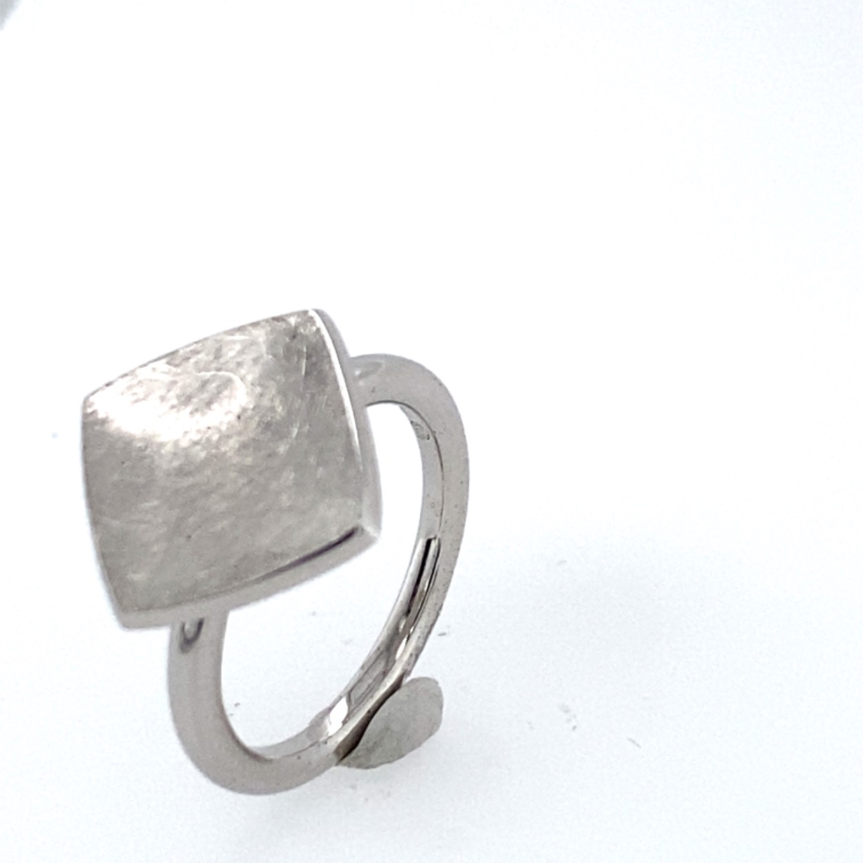 Zilver damesring