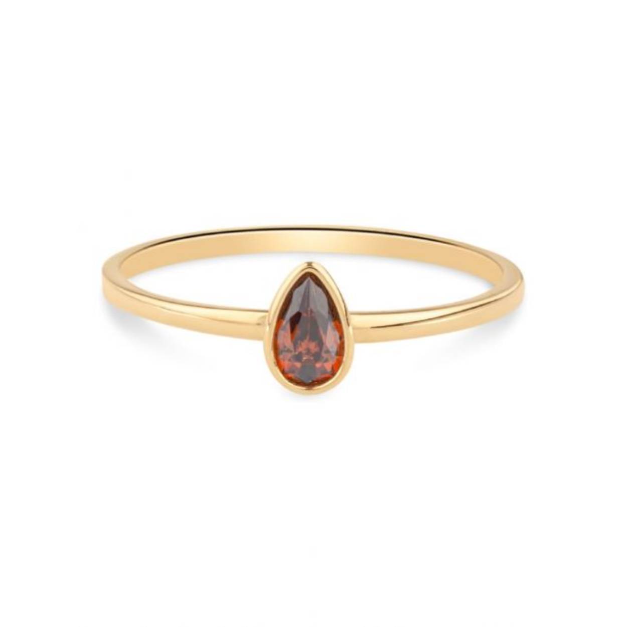 gouden ring synthetisch rookkwarts rdc01-4326-01-54
