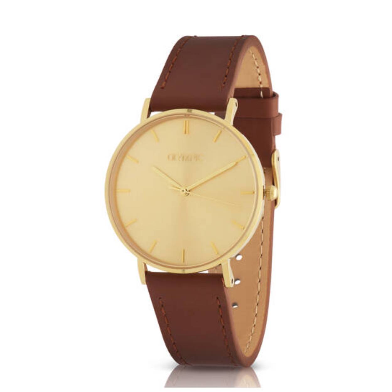 Olympic OL66DDL010 Horloge Dames Bruin 36mm