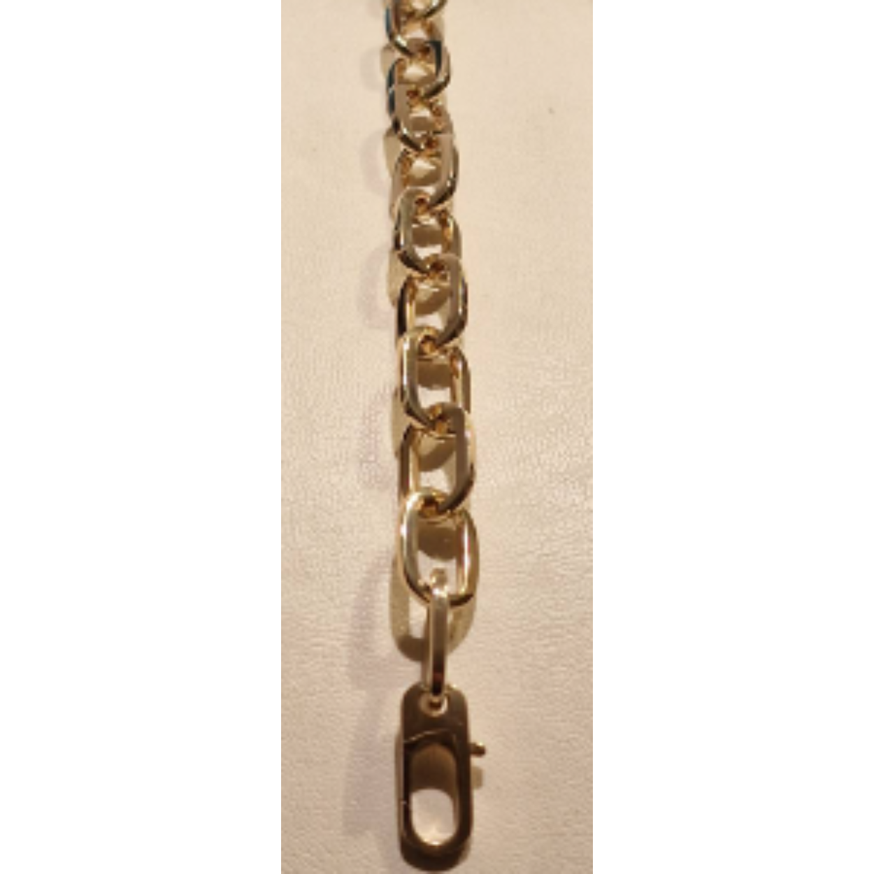 14k geelgoud fantasie anker armband van 9.3mm met een lengte van 19 cm