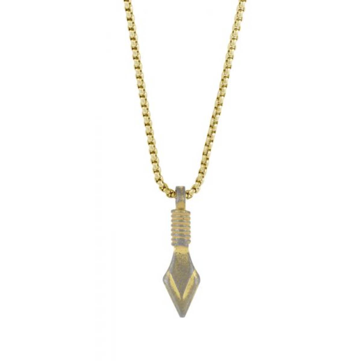 Trendy stalen ketting met hanger van het merk Frank 1967. De ketting met hanger past bij iedere look. Ketting heeft een lengte van 70CM + 5CM.