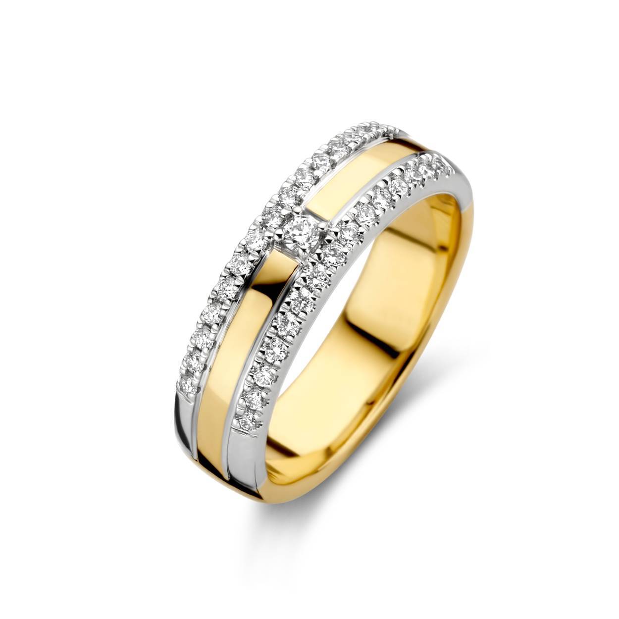 Gouden ring diamant WGD RING DIA0,30H/SI 657209901