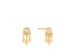 Midnight Fringe Stud earrings