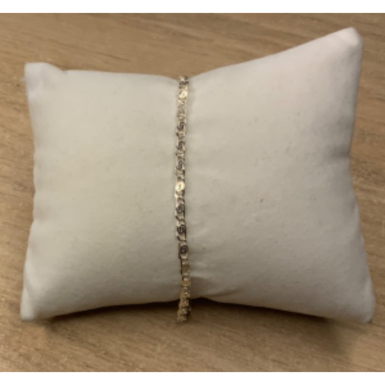 Zilver armband meander
