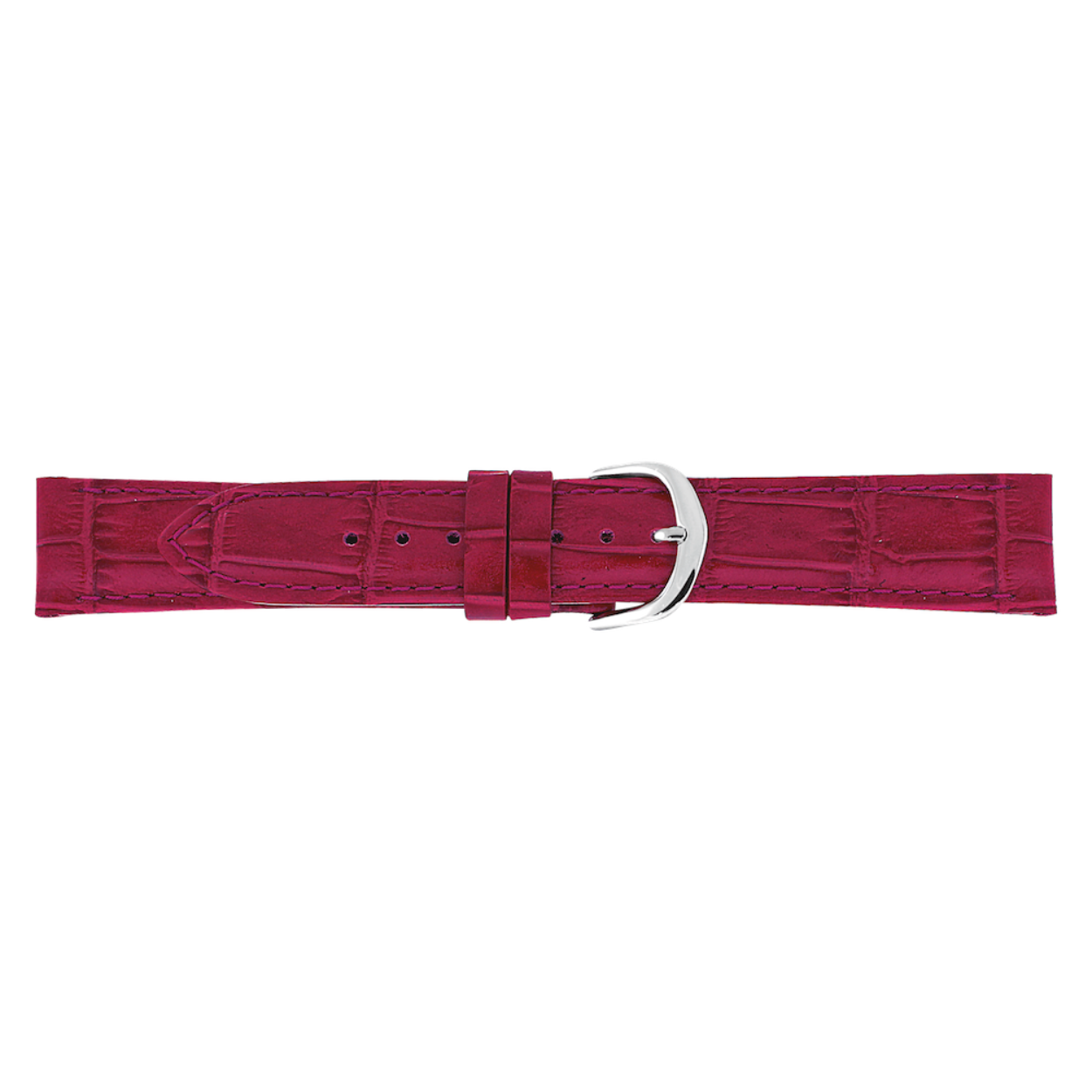 Horlogeband leer 16 mm