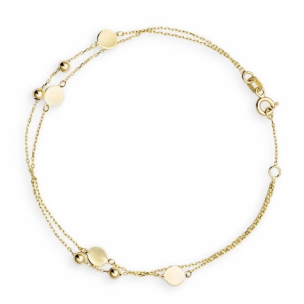 geelgouden armband